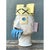 Ivory Vintage Abstract Ceramic Bust Sculpture For Sale - Image 8 of 12