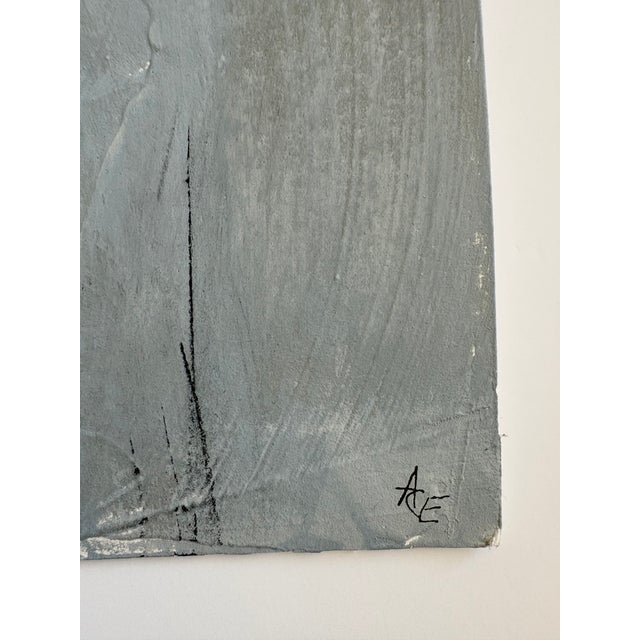 2023 Amanda Carol Collection Abstract Mellow Geometric Painting, Framed For Sale In Houston - Image 6 of 8