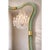 Italian Murano Glass Mirror in Weathered Green by Simoeng For Sale - Image 6 of 9