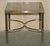 Mid-Century Glass & Brass Side or End Tables from Maison Jansen Paris, 1950s, Set of 2 For Sale - Image 16 of 18