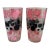 Vintage 1950s Hazel-Atlas "Atomic" Tallboy Tumbler Glasses - Set of 4 For Sale