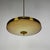 Mid-Century Modern Two Tone Glass and Brass Pendant Lamp by Pietro Chiesa for Fontana Arte, Italy, 1950s For Sale - Image 10 of 10