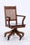 Vintage Wooden Swivel Office Chair For Sale - Image 3 of 15