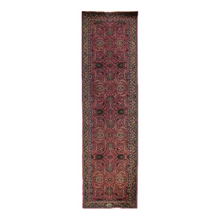 1940s Persian Tabriz Runner Rug 3’0″ X 11’0″ For Sale