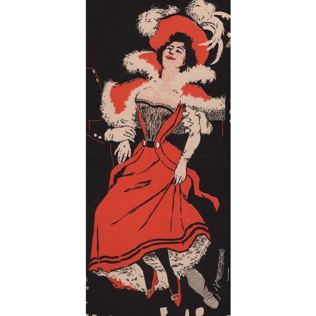 J. A. Grün, Café Riche: Où la mènent-ils? Au Violon from Les Maîtres de L'Affiche, 1898, Original Lithograph For Sale - Image 4 of 13