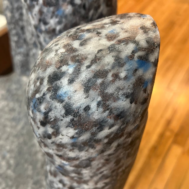 Stone 1970's Rotonics Molding Inc Hand Chair Faux Granite Made of Plastic For Sale - Image 7 of 7