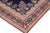 Shabby Chic Vintage 1990's Blue/Brown Wool Rug - 9'10'' X 12'8'' For Sale - Image 4 of 10
