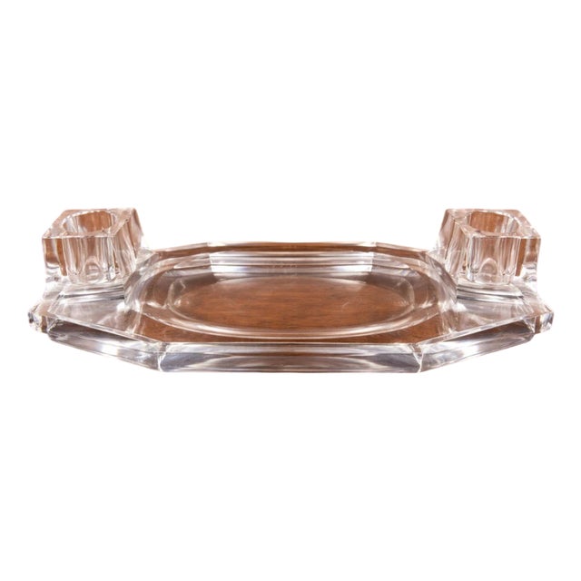 Crystal Pen Holder from Baccarat, 1950 For Sale