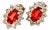 Natural Sapphire Diamond Stud Earrings 14k Gold 0.90 TCW Certified For Sale