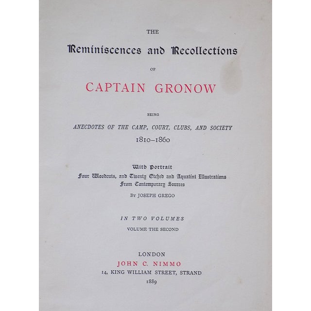 Red Antique 19th Century Hand Colored Etched & Aquatint English & French Society Scenes - Set of 12 For Sale - Image 8 of 9