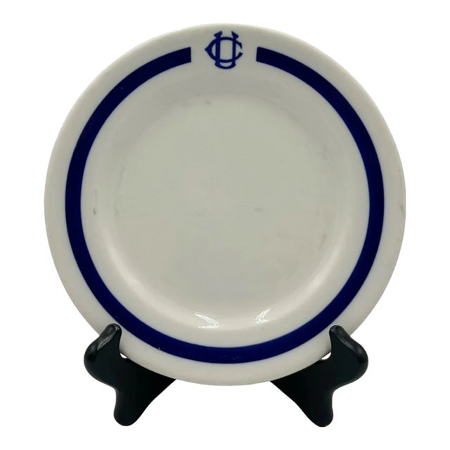 Vintage the University Club Nyc Plate Ceramic, New York For Sale