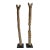 Modern Vintage Old Mossi Tribal African Tent Post Sculpture For Sale - Image 3 of 4