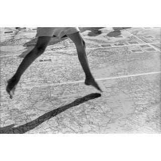 "Girls Over Map, Paris, France 2000" Photo For Sale