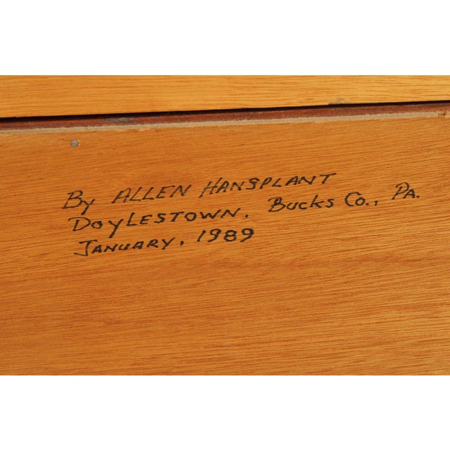 Custom Crafted Queen Anne Style Cherry Highboy Chest For Sale - Image 14 of 18