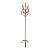 Monumental Brutalist Floor Chandelier Style of Litsios For Sale
