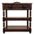 Antique English Carved Oak Buffet, 1800s For Sale