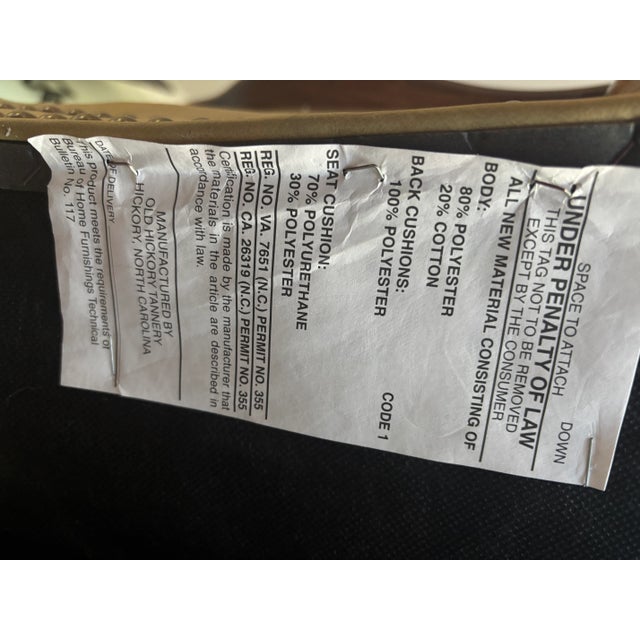 Animal Skin Adjustable Late 20th Century Old Hickory Tannery” Cowhide & Leather Executive Desk Chair For Sale - Image 7 of 11