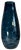 Late 20th Century 14+ In, Tall Art Glass Wavy Pattern Blue Vase For Sale - Image 5 of 12