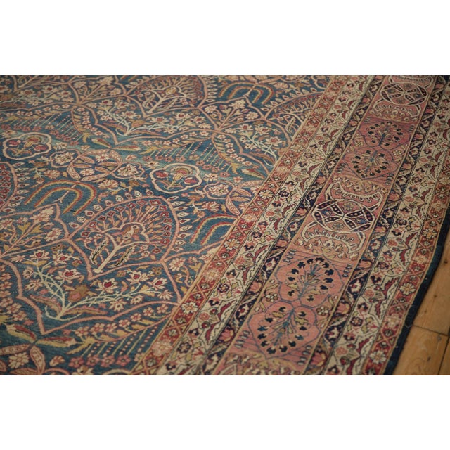 Antique Fine Kerman Carpet - 9'6" x 13'8" For Sale - Image 12 of 14