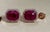 12 Carat Natural Burma Ruby and Diamond Earring in 18 Karat Yellow Gold For Sale - Image 10 of 18