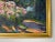 Wood 1980"s Vintage D. Osorio Garden House Entrance Oil on Canvas Painting, Framed/ Sold For Sale - Image 7 of 9