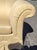 Beautiful Custom Made Sofa in a Safron Color Light Gold Fabric For Sale - Image 9 of 12