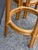 Mid-Century Paul Frankl Style Bentwood Rattan Bar Stools - Set of Four For Sale - Image 9 of 11