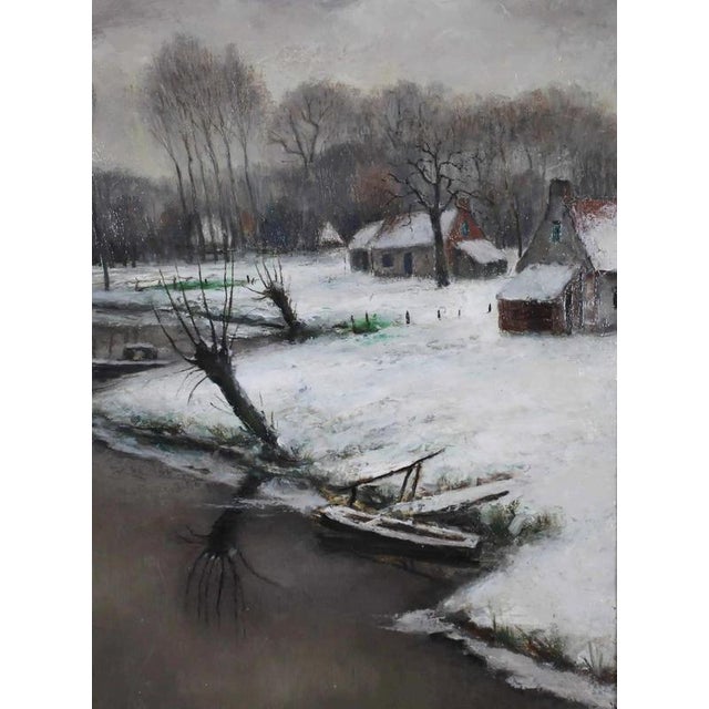Oil on canvas. Signed in the lower left corner. On the back there is a label from the De Vuyst gallery - Lokeren, Artist...