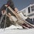 New England Skiing 1955 Two women recline on improvised sunbeds in Cranmore Mountain, New Hampshire, circa 1955. (Photo by...