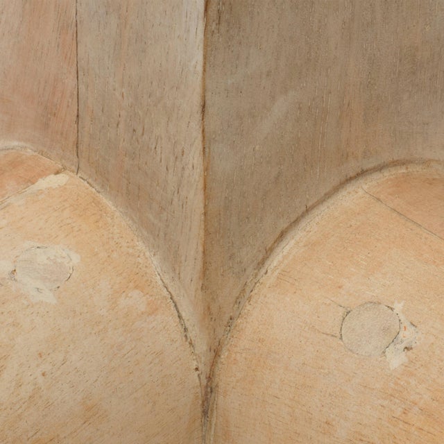 Jamie Young Charleston Floor Lamp, White Washed Wood For Sale - Image 4 of 6