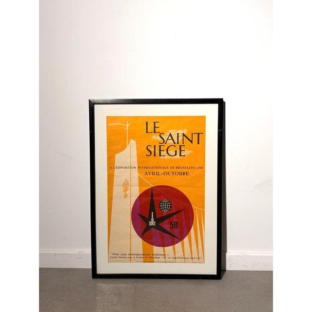 Expo 58 The Holy See Poster For Sale - Image 4 of 5