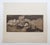 Mid 20th Century Abstract Sepia Etching For Sale - Image 4 of 4