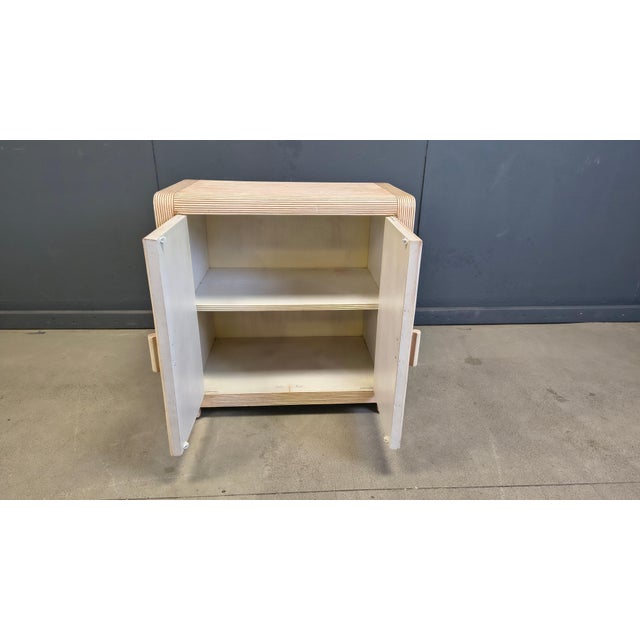 Vintage Pencil Reed Cabinet, 1970s For Sale - Image 4 of 15