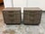 Design Plus Gallery presents a Pair of the Ciro Closed Nightstands by Restoration Hardware. Each nightstand has a closed...