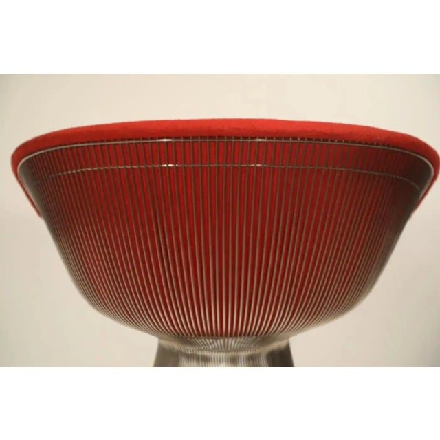 Warren Platner for Knoll Lounge Chairs in Knoll Wool Boucle, Pair Available For Sale - Image 16 of 18