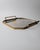 Gold Mid-Century Octagonal Stainless Steel Tray with Brass Rim, 1970s For Sale - Image 8 of 12