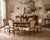 A refined and timeless set of six Louis XV–style dining chairs crafted by La Maison Élégante Pour Les Meubles Français....