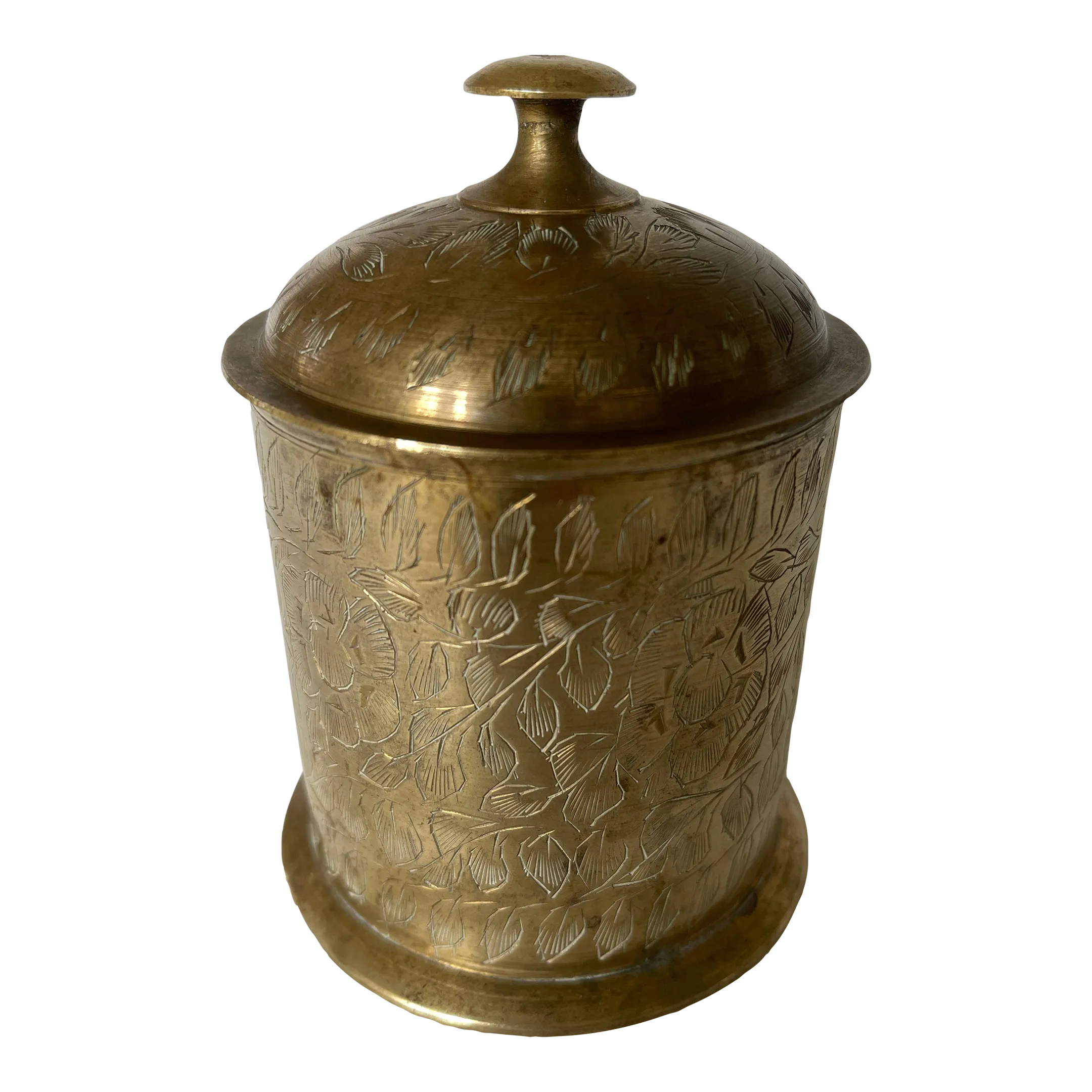 cigarette holder india 1960s Mughal Style Indian Brass Cigarette Holder