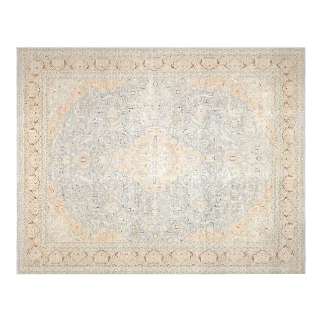 1940s Persian Kashan Rug For Sale