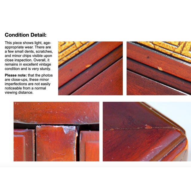 Vintage Drexel Heritage Ming Credenza – Red Lacquer Chinoiserie Sideboard Cabinet 73 For Sale - Image 18 of 18