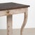 19th Century Swedish Gustavian Gray and Black Painted Console Table With Drawer For Sale - Image 13 of 16