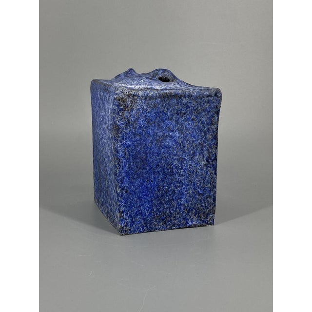 Brutalist Studio Ceramic Vase by Kapner, 1973 For Sale - Image 4 of 9