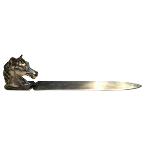 Silver Plate Reed and Barton Horse Head Letter Opener