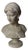 Sculpture Bust of Young Woman, 1800s, Marble For Sale