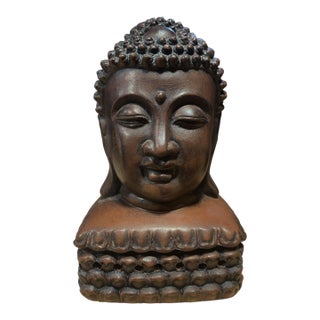Ceramic Incense Burner With Buddha Buddha 7" H For Sale