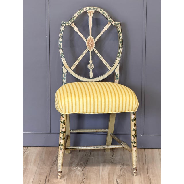 Set of Six English George III Style Wheel-Back Dining Chairs For Sale - Image 12 of 17