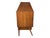 Mid-Century Modern Walnut Dresser With Sculpted Integrated Pulls and Splayed Legs” For Sale - Image 14 of 15