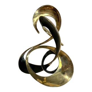 1980s Contemporary Bronze Sculpture by Bob Bassett For Sale