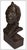 The artwork here, "Calf Tail", is a wonderful depiction of the bust of a distinguished Native American man, that is...