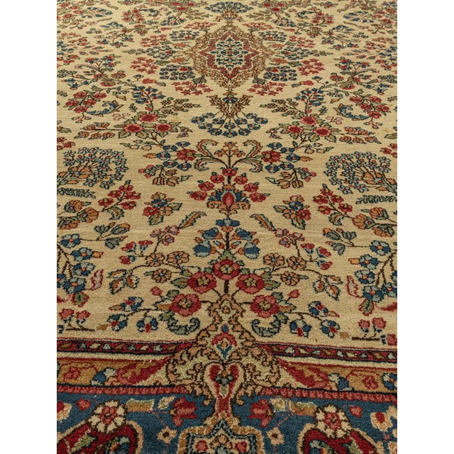 Textile Vintage Kerman Rug, 1960s For Sale - Image 7 of 15